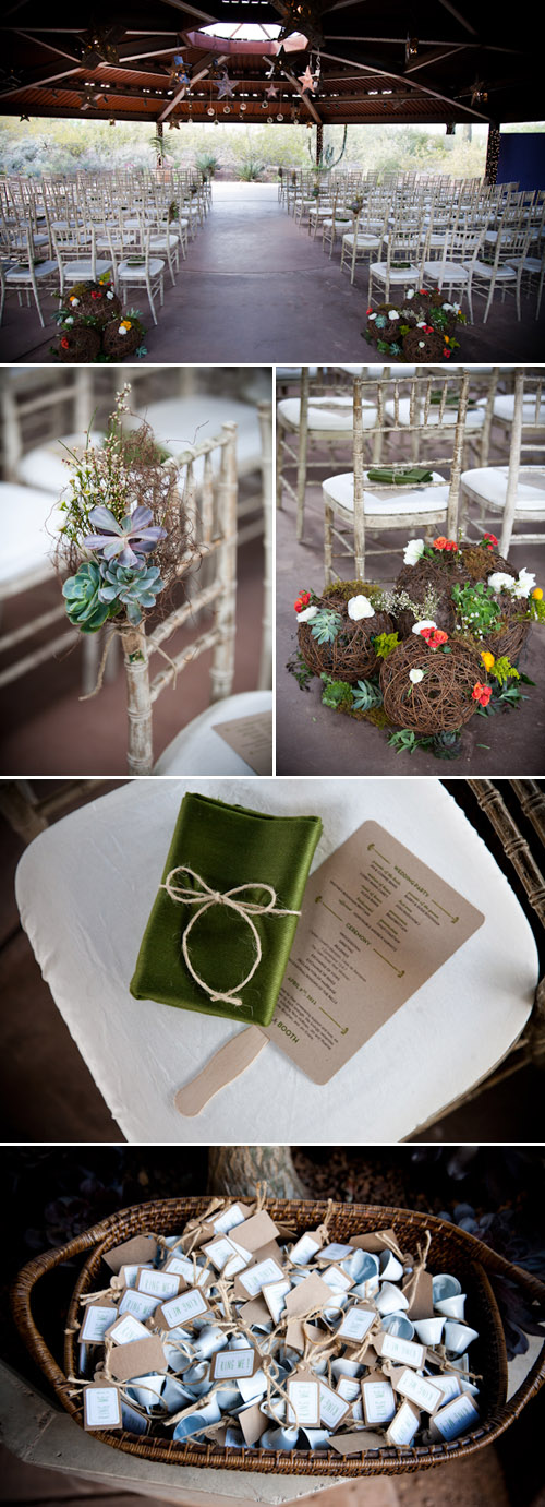 Arizona wedding at the Desert Botanical Garden in Phoenix, succulent wedding floral decor Arizona wedding at the Desert Botanical Garden in Phoenix, succulent wedding floral decor