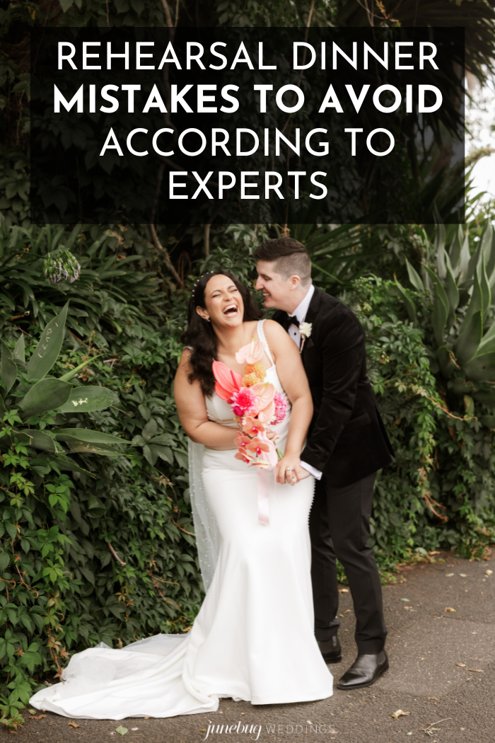 rehearsal dinner mistakes to avoid according to experts