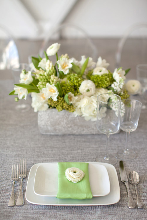 modern and organic slate gray, green and ivory wedding decor inspiration ideas, photographed by Binita Patel Photography | JunebugWeddings.com modern and organic slate gray, green and ivory wedding decor inspiration ideas, photographed by Binita Patel Photography | JunebugWeddings.com