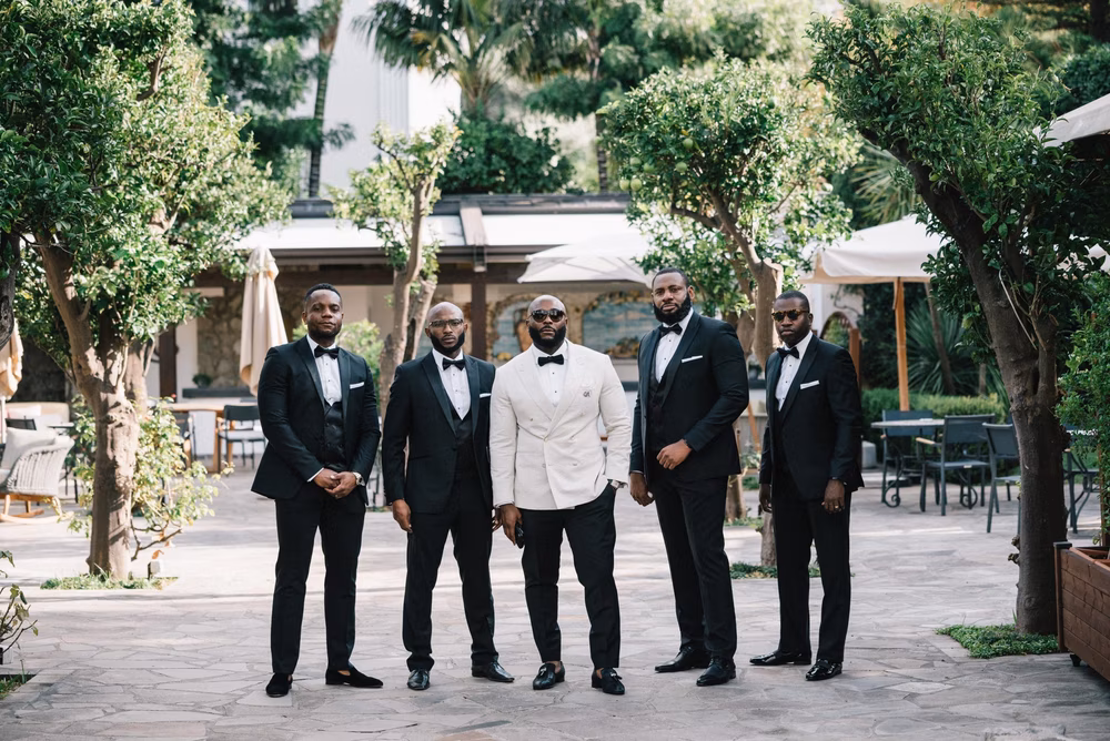 groomsmen suits classic tuxedos with waistcoats