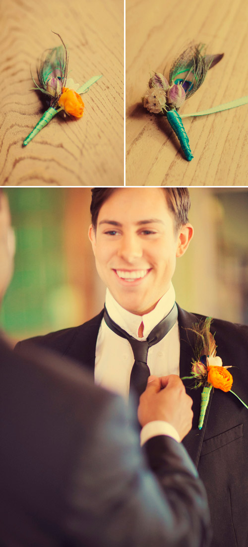 Colorful eco-friendly wedding decor, photo by Clane Gessel Colorful eco-friendly wedding decor, photo by Clane Gessel