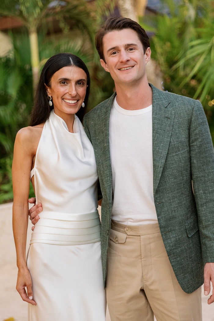 A Vibrant Citrus Color Palette at This Etéreo Kanai Riviera Maya Wedding