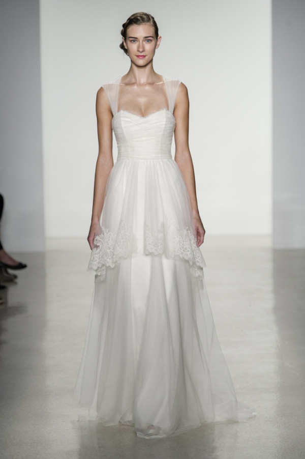 wedding dress trends – tulle wedding dresses from fall 2014 bridal market | junebugweddings.com wedding dress trends – tulle wedding dresses from fall 2014 bridal market | junebugweddings.com