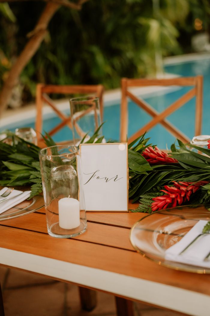 wedding table numbers