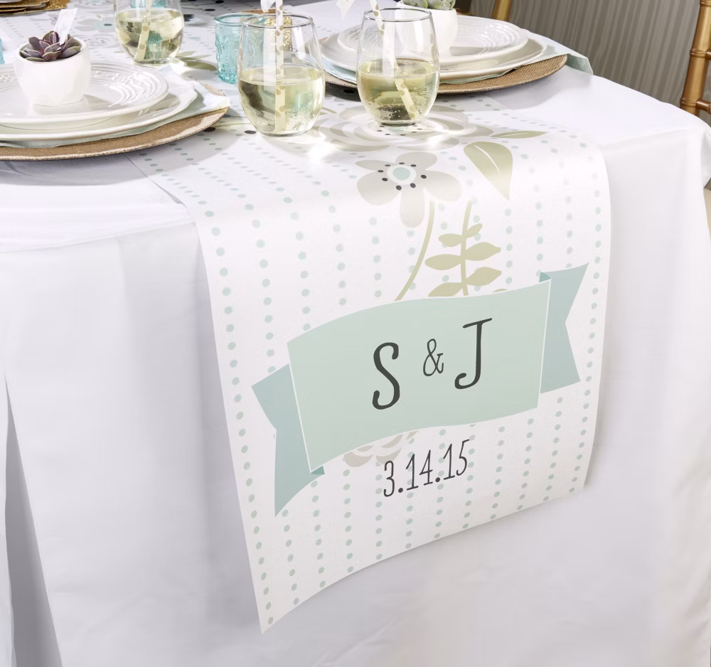 rustic table runner