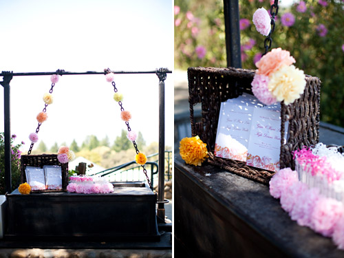 sweet pink vineyard wedding at Thomas Fogarty Winery, photos by Vincent Au Photography via JunebugWeddings.com sweet pink vineyard wedding at Thomas Fogarty Winery, photos by Vincent Au Photography via JunebugWeddings.com