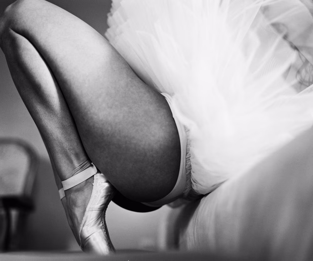 ballerina boudoir photo shoot