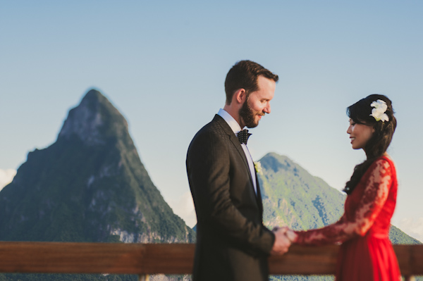 stylish and scenic destination wedding in St. Lucia, photo by C&I Studios | via junebugweddings.com stylish and scenic destination wedding in St. Lucia, photo by C&I Studios | via junebugweddings.com