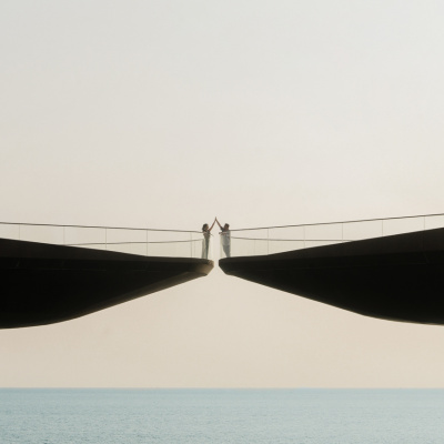 Artistic engagement photo in Vietnam