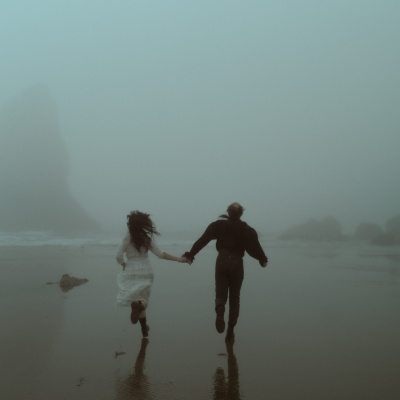 Image by Milly Baine of The Rose Reflective taken in Cannon Beach, Oregon, USA