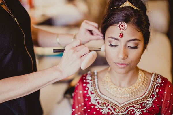traditional Indian bride getting ready traditional Indian bride getting ready