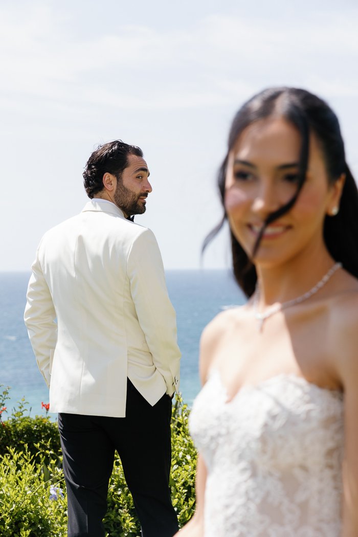 A Jewish Ceremony Against an Ocean Sunset at This Ritz-Carlton Laguna Niguel Wedding