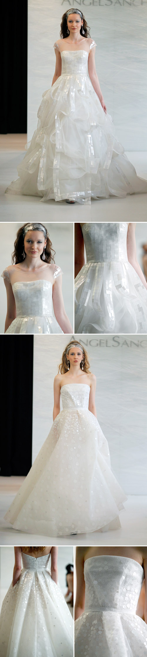 Spring 2013 wedding dresses from Angel Sanchez Spring 2013 wedding dresses from Angel Sanchez
