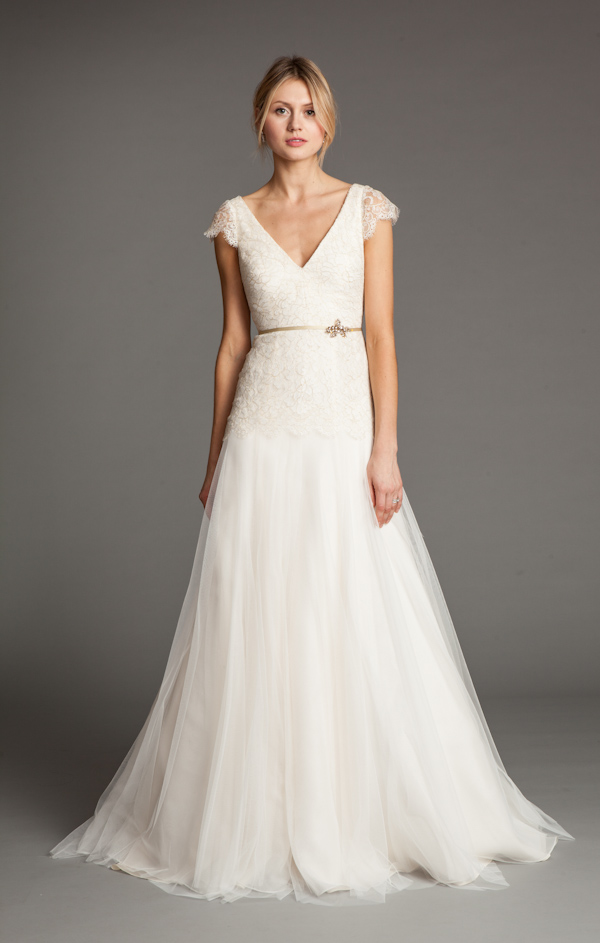 The Latest from Junebug’s Wedding Dress Gallery from Jenny Yoo | via junebugweddings.com