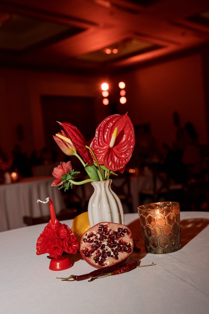 A Vibrant Citrus Color Palette at This Etéreo Kanai Riviera Maya Wedding