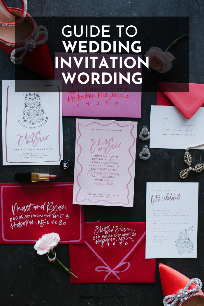 Your Guide to Wedding Invitation Wording With Examples
