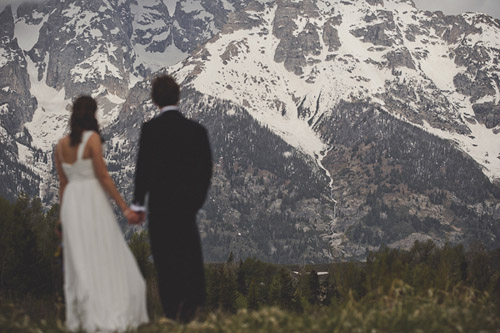 Grand Tetons Destination Wedding - Photos by Sunglow Photography | Junebug Weddings Grand Tetons Destination Wedding - Photos by Sunglow Photography | Junebug Weddings