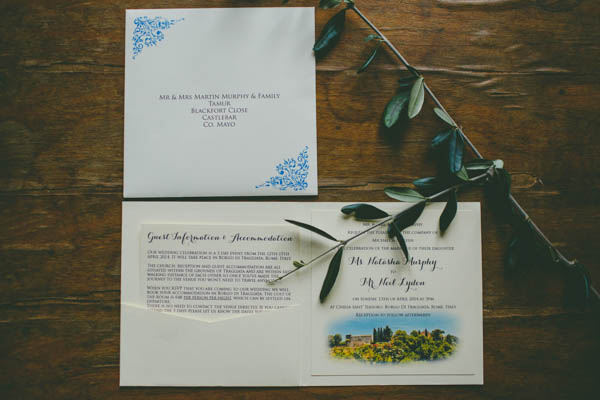 Italian inspired wedding invitations Italian inspired wedding invitations