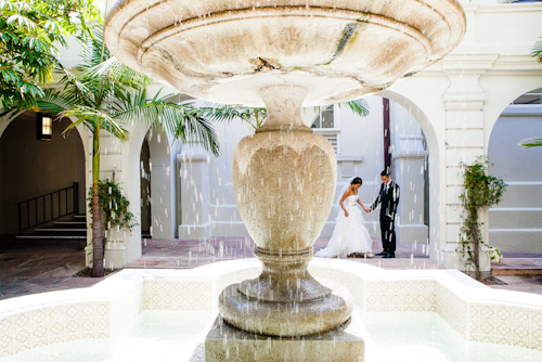 Music themed wedding at Vibiana with photos by Callaway Gable | junebugweddings.com Music themed wedding at Vibiana with photos by Callaway Gable | junebugweddings.com