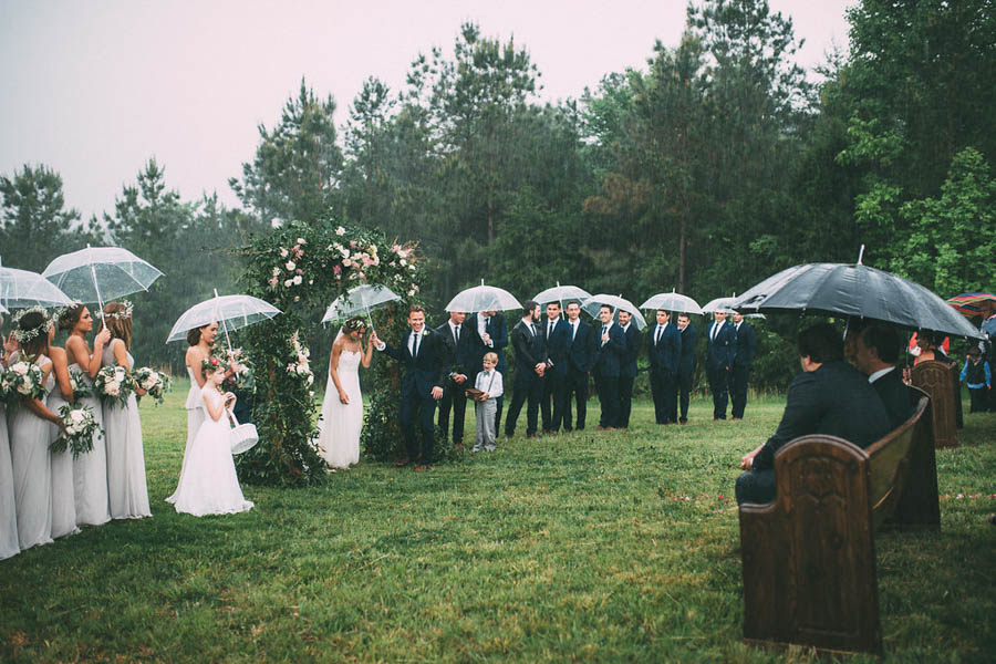 This Couple's Rainy Wedding Day at Castleton Farms is Too Pretty for Words The Image Is Found-37