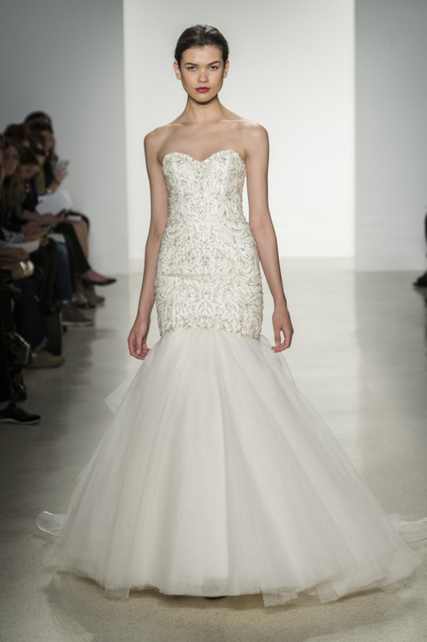 wedding dress trends – tulle wedding dresses from fall 2014 bridal market | junebugweddings.com wedding dress trends – tulle wedding dresses from fall 2014 bridal market | junebugweddings.com