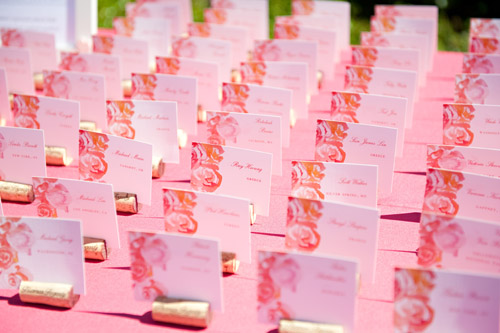 sweet pink vineyard wedding at Thomas Fogarty Winery, photos by Vincent Au Photography via JunebugWeddings.com sweet pink vineyard wedding at Thomas Fogarty Winery, photos by Vincent Au Photography via JunebugWeddings.com