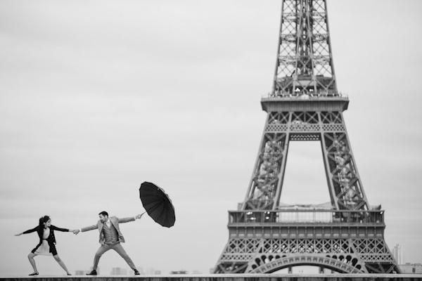 destination engagement session in Paris, photo by Cengiz Ozelsel of Adagion Studio | via junebugweddings.com Paris engagement photo by Cengiz Ozelsel of Adagion Studio | via junebugweddings.com