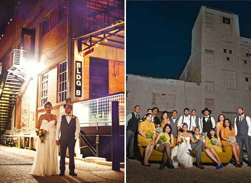 colorful wedding at Hickory Street Annex in Dallas, Texas - photos by Nine Photography | junebugweddings.com colorful wedding at Hickory Street Annex in Dallas, Texas - photos by Nine Photography | junebugweddings.com