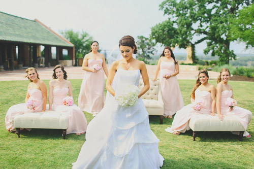 soft pink and nude wedding color palette - Texas wedding photos by Christina Carroll Photography via junebugweddings.com soft pink and nude wedding color palette - Texas wedding photos by Christina Carroll Photography via junebugweddings.com