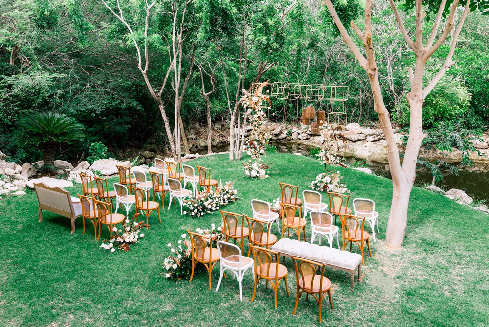 Grand Velas Riviera Maya wedding ceremony