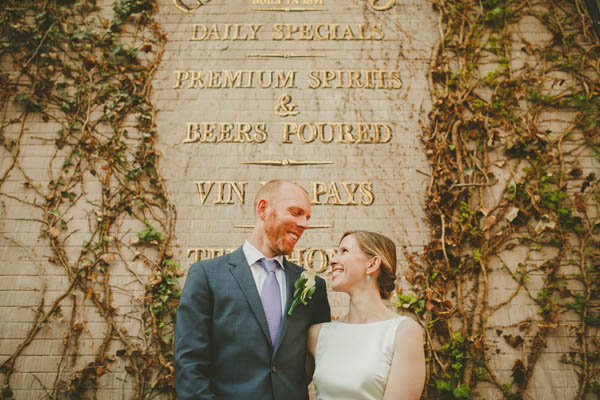 simple and chic Toronto wedding couple's portrait simple and chic Toronto wedding couple's portrait