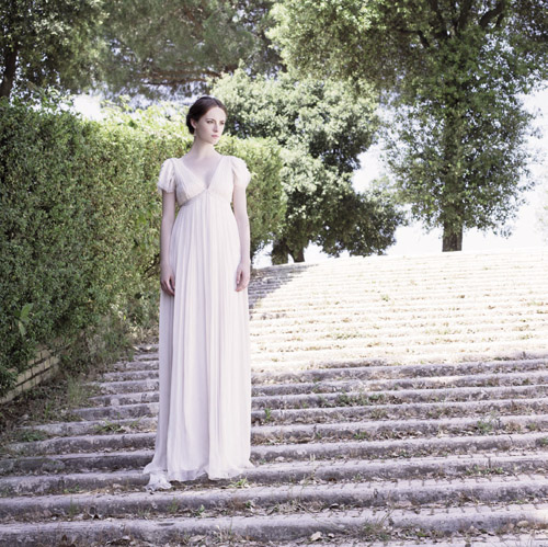 wedding dress by Leila Hafzi from her 2013 bridal collection | via junebugweddings.com wedding dress by Leila Hafzi from her 2013 bridal collection | via junebugweddings.com