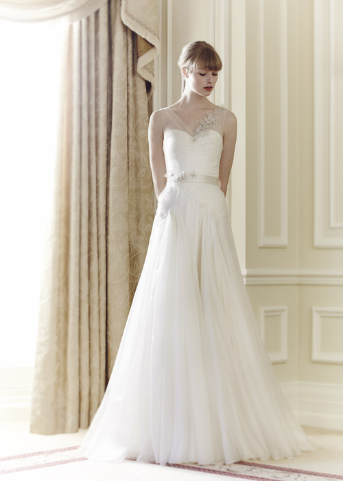wedding dress by Jenny Packham - spring 2014 bridal collection | via junebugweddings.com wedding dress by Jenny Packham - spring 2014 bridal collection | via junebugweddings.com