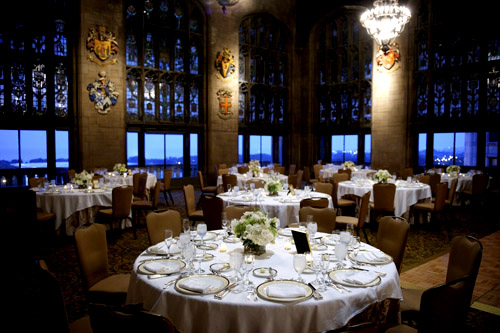 Classic wedding at University Club of Chicago, Cathedral Hall. Photo by David Wittig Photography via junebugweddings.com Classic wedding at University Club of Chicago, Cathedral Hall. Photo by David Wittig Photography via junebugweddings.com