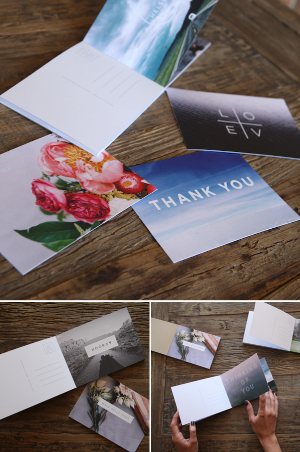 personalized postcard giveaway from Artifact Uprising personalized postcard giveaway from Artifact Uprising