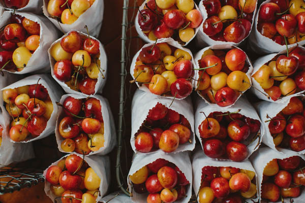 Rainier cherries Rainier cherries