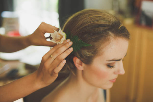 natural fern and flower hair piece natural fern and flower hair piece