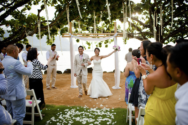 pink destination wedding in Hawaii at St Regis Princeville Resort, photos by Dmitri and Sandra Photography | via junebugweddings.com pink destination wedding in Hawaii at St Regis Princeville Resort, photos by Dmitri and Sandra Photography | via junebugweddings.com
