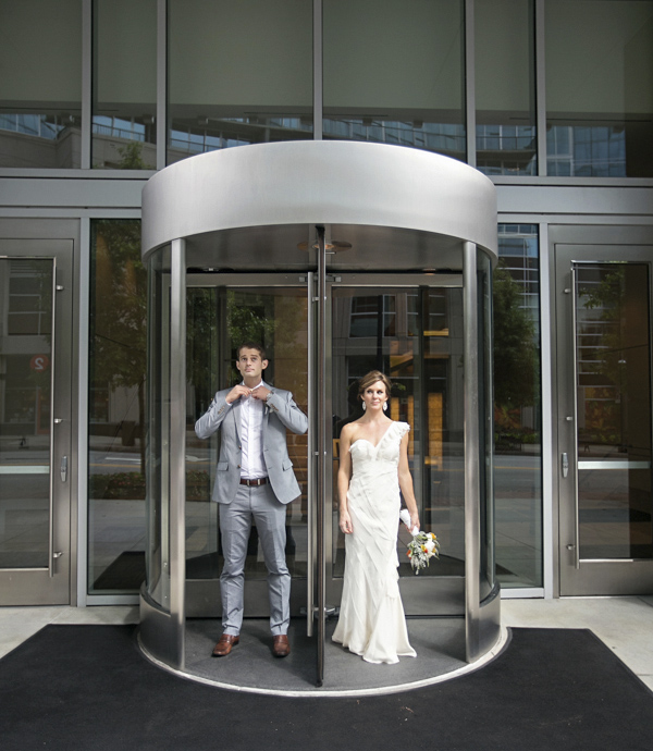 bright yellow and orange summer wedding in Atlanta, photo by Paperlily Photography | via junebugweddings.com bright yellow and orange summer wedding in Atlanta, photo by Paperlily Photography | via junebugweddings.com