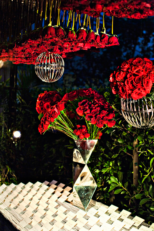 glamorous wedding by Mindy Weiss with red rose decor at Hotel Bel Air, photos by Joy Marie Photography | junebugweddings.com glamorous wedding by Mindy Weiss with red rose decor at Hotel Bel Air, photos by Joy Marie Photography | junebugweddings.com