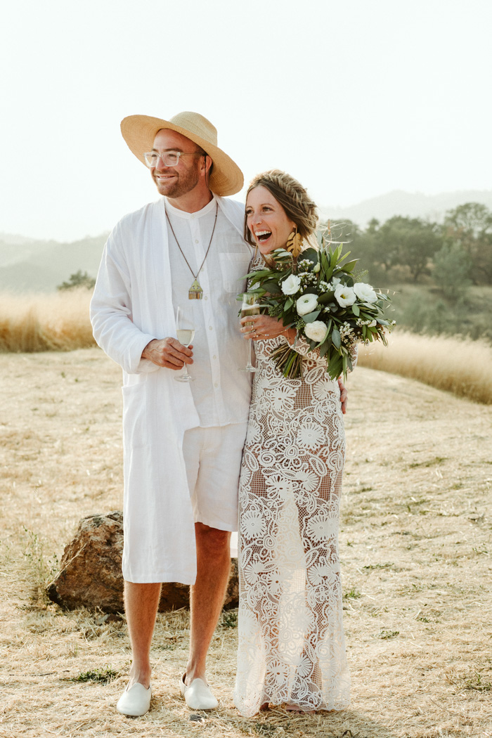 Casual Wedding Fashion Never Looked Cooler Than This California Ranch  Wedding | Junebug Weddings