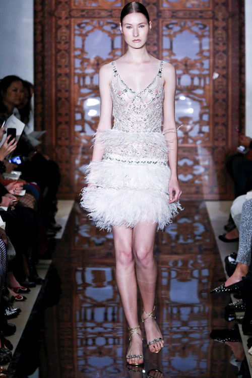 Glamorous Reem Acra wedding dress from her Fall 2013 collection | via junebugweddings.com Glamorous Reem Acra wedding dress from her Fall 2013 collection | via junebugweddings.com