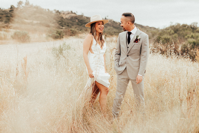 Cozy and Classy California Backyard Wedding | Junebug Weddings