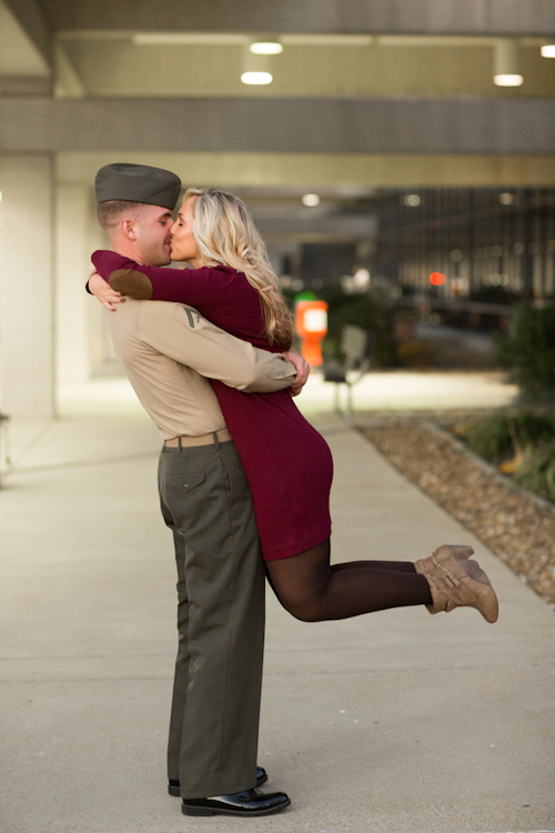 sweet engagement photo shoot at airport, photos by Jesse Daniels Photography | junebugweddings.com sweet engagement photo shoot at airport, photos by Jesse Daniels Photography | junebugweddings.com