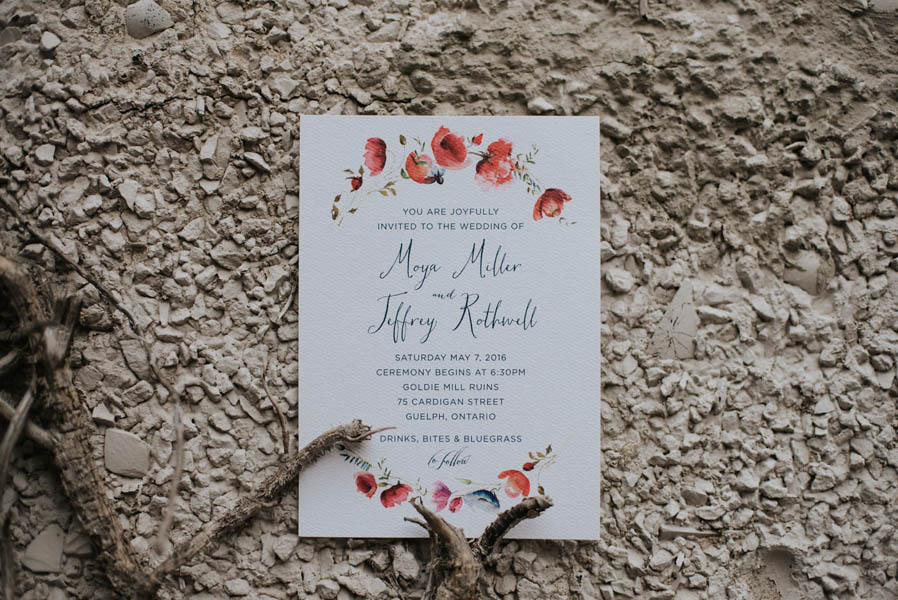 This Ontario Wedding Gave The Goldie Mill Ruins a Romantic Revival Daring Wanderer-4
