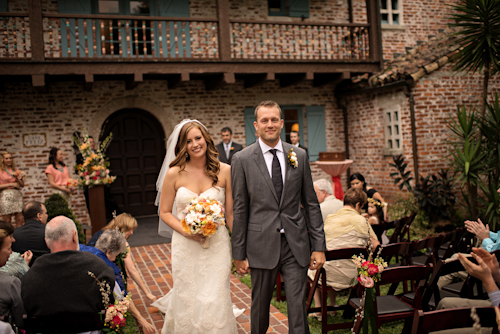 coral, gold, and grey wedding at Casa Feliz in Florida, photos by Kristen Weaver Photography | via junebugweddings.com coral, gold, and grey wedding at Casa Feliz in Florida, photos by Kristen Weaver Photography | via junebugweddings.com