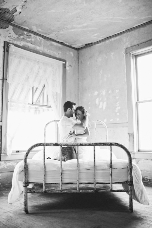 vintage warehouse loft engagement photo shoot by Amanda K Photography via JunebugWeddings.com vintage warehouse loft engagement photo shoot by Amanda K Photography via JunebugWeddings.com