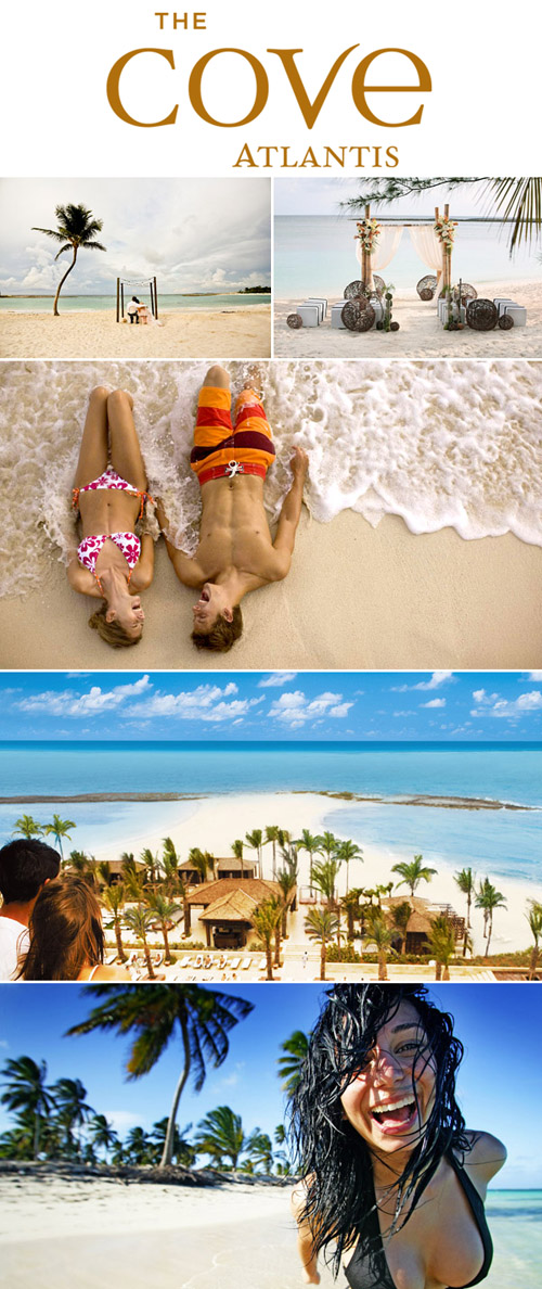 Enter to win a luxury honeymoon at The Cove Atlantis and On&Only Ocean Club in The Bahamas from junebugweddings.com! Enter to win a luxury honeymoon at The Cove Atlantis and On&Only Ocean Club in The Bahamas from junebugweddings.com!
