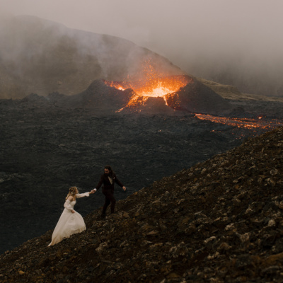 Image by Styrmir KÃ¡ri Erwinsson of Styrmir & HeiÃ°dÃ­s Photography taken in Fagradalsfjall, Iceland