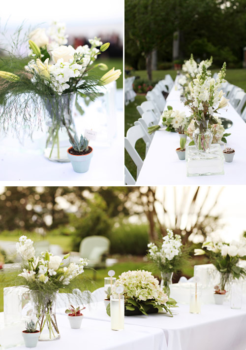 Grey and cream seaside wedding in Newport News, VA, photos by Whitebox Weddings via junebugweddings.com Grey and cream seaside wedding in Newport News, VA, photos by Whitebox Weddings via junebugweddings.com